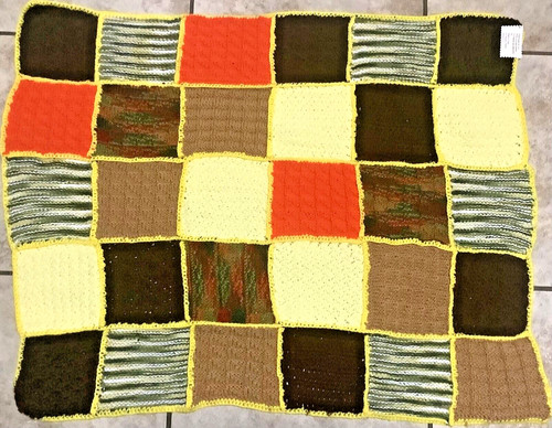 Afghan lap robe handmade - lap,