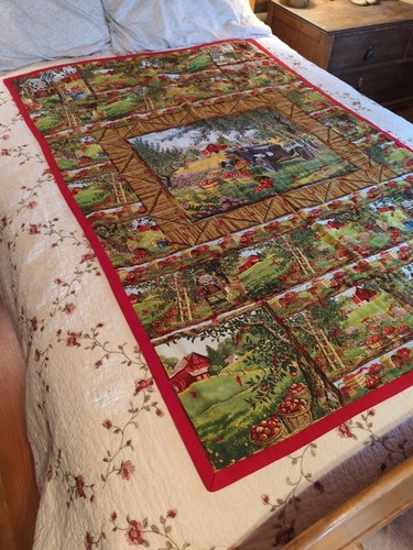 Hand made quilt lap - made,
