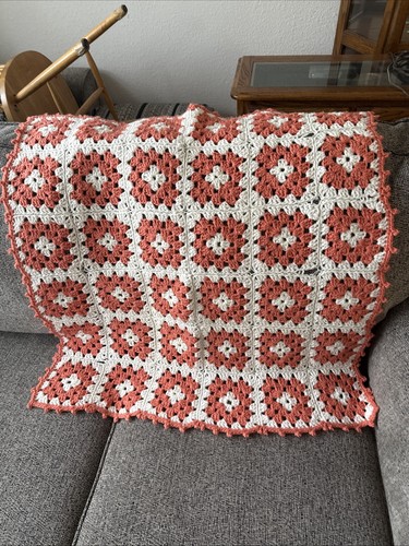 Granny square crochet afghan - square,